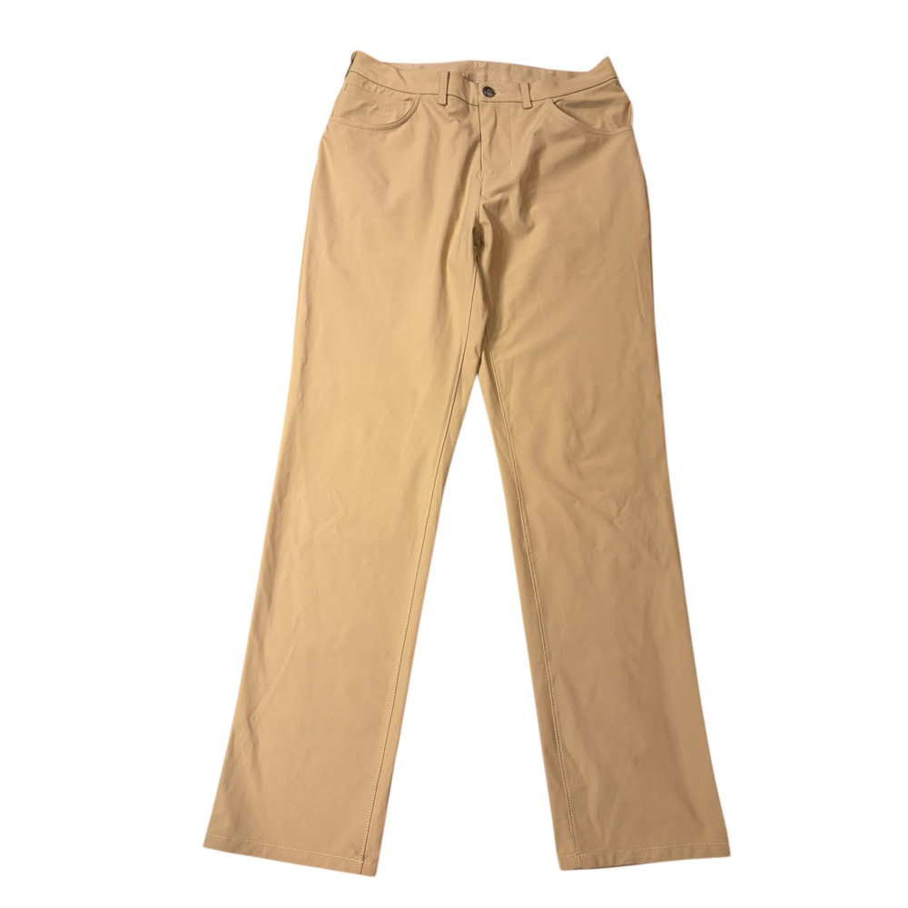 PATAGONIA Men's Transit Traveler Pants Sz 31 5 Pocket Tan Performance